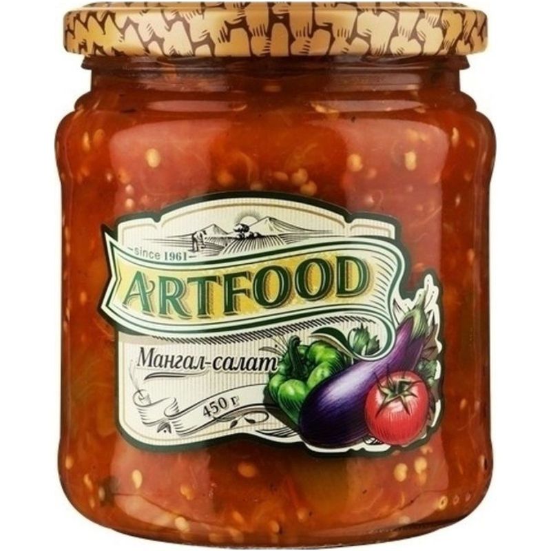 

Салат овощной ArtFood Мангал-салат 450 г
