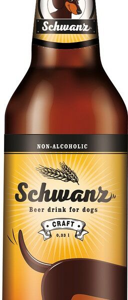Пивной напиток для собак Schwanz Лакомство для непродуктивных животных Хвост 0.33 л