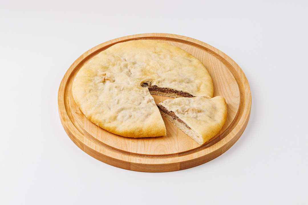 

Пирог осетинский с говядиной, заморозка Продукт замороженный