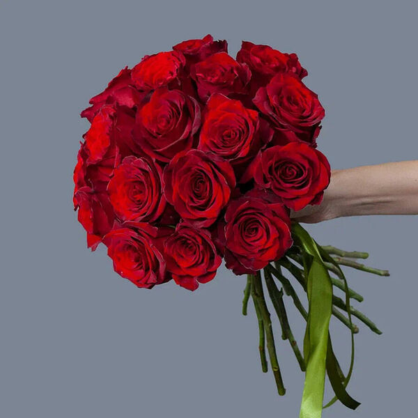 Монобукет 17 Роз Explorer под ленту