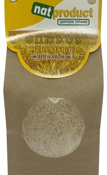 Похиндз Nat Product Жареная мука 400г