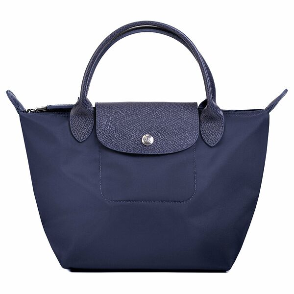 Ronda Сумка-кошелек складная, нейлон, кожа, синий, размер S