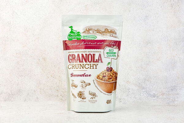 Мюсли хрустящие запеченные Вишневые