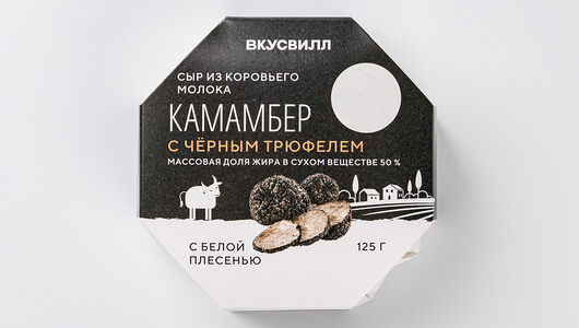 Сыр Камамбер с черным трюфелем