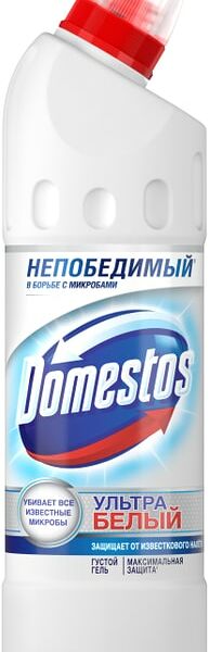 Средство чистящее Domestos Ультра Белый для туалета и ванной Антибактериальный эффект 500мл