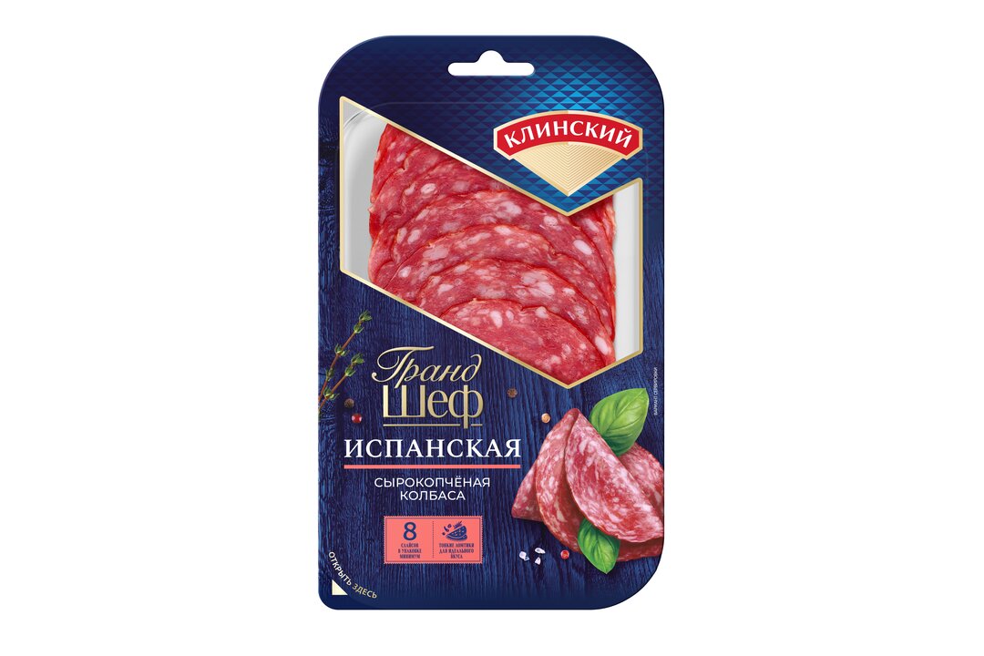 

Колбаса Клинский Испанская сырокопченая 85 г
