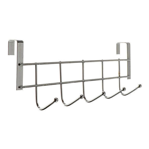 Vetta вешалка накидная на дверь, 5 крючков, 24,5х2,5х9,5 см, металл