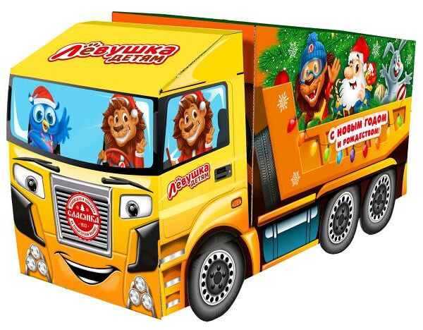 Набор кондитерских изделий Славянка Левушка детям Дорожный экипаж 501г
