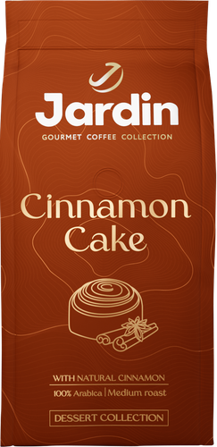 

Кофе Jardin Cinnamon Cake молотый с корицей и ароматом выпечки 200 г