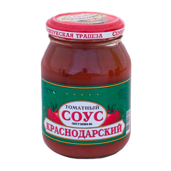 Соус Семилукская Трапеза 500г томатный краснодарский гост ст/б твист