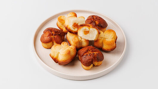 Печенье творожное с лимоном и курагой