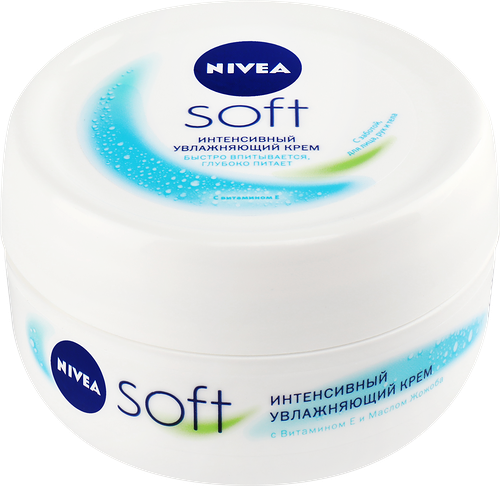 Крем для тела Nivea Soft Интенсивный увлажняющий 100 мл