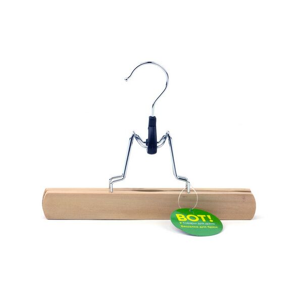 Вешалка д/брюк деревянная B004419
