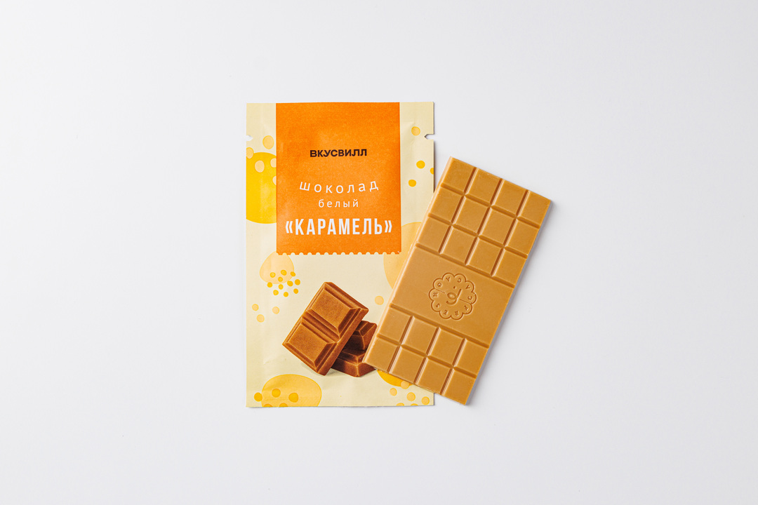 

Шоколад белый ВкусВилл Карамель 25 г