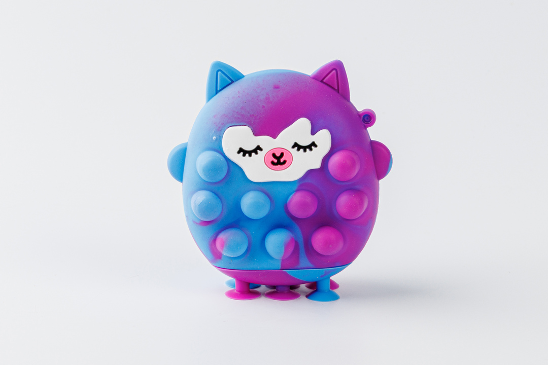 

Игрушка-антистресс 1TOY жмяка Hit Pop It лама на присосках, 1 шт., в ассортименте