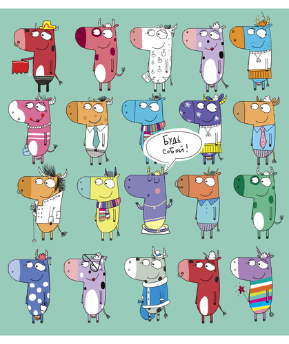 

Тетрадь ПЗБМ Не как все! А5 48 листов в клетку, цвет в ассортименте