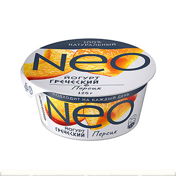 Йогурт Neo Греческий с персиком 1.7%