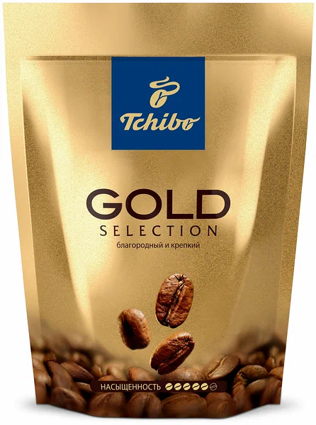 Кофе Tchibo Gold Selection растворимый 75г