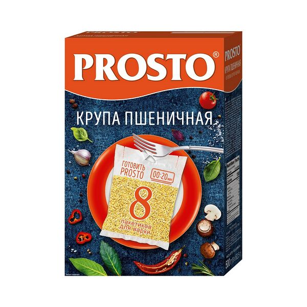 Крупа пшеничная PROSTO Полтавская вес 500г
