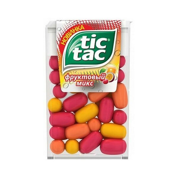 Драже Tic Tac Фруктовый микс, 16 г