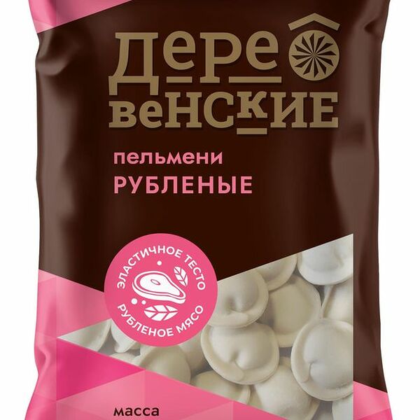 Пельмени Деревенские рубленые 800г
