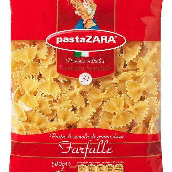 Макароны Pasta ZARA №31 Farfalle 500 г