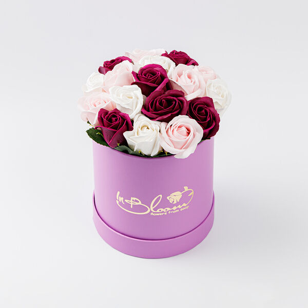 Букет из мыльных цветов №2, 14*16см