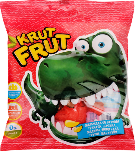 

Мармелад жевательный Krut Frut Динозаврики, 70 г