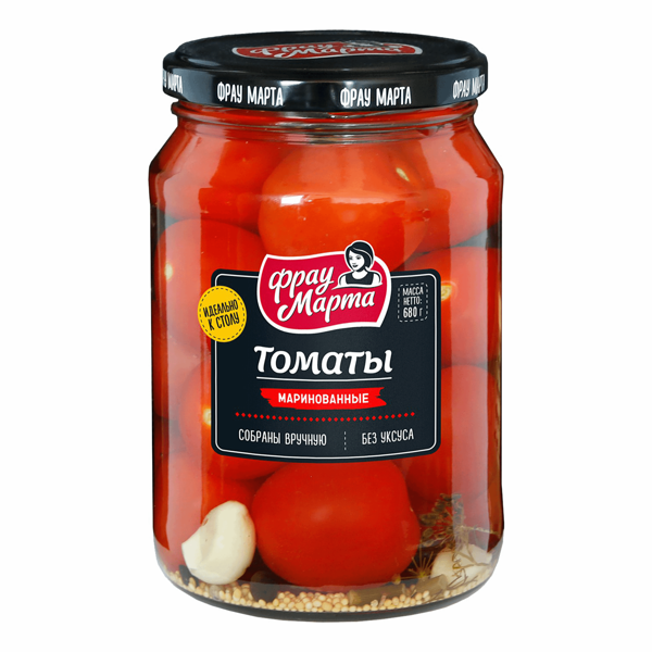 Томаты Фрау Марта маринованные