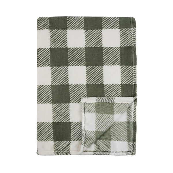 Provance эвкалипт плед микрофибра, 180х200см, 180гр/м, зеленый