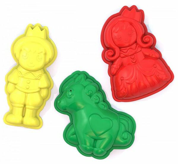 Формочки для печка Нордпласт Сказка, 3 шт.