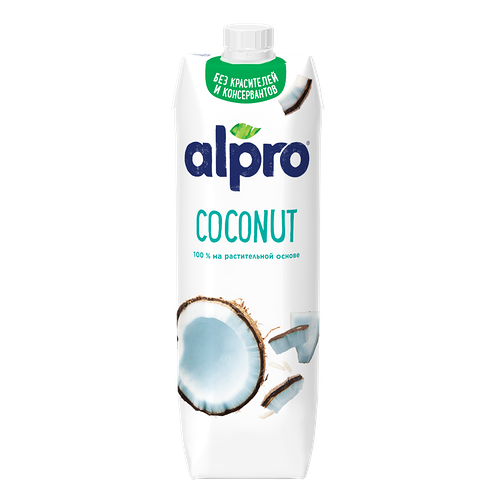 Напиток кокосовый Alpro с рисом, обогащенный кальцием
