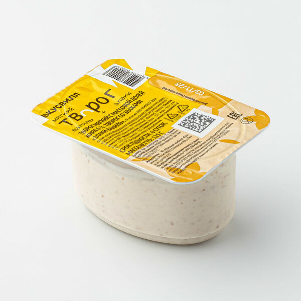 Творог мягкий ВкусВилл Злаки-ваниль