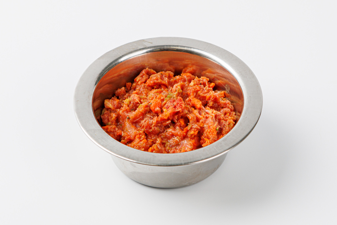 

Корм для собак из индейки замороженный сырой Barf 300 г Продукт замороженный