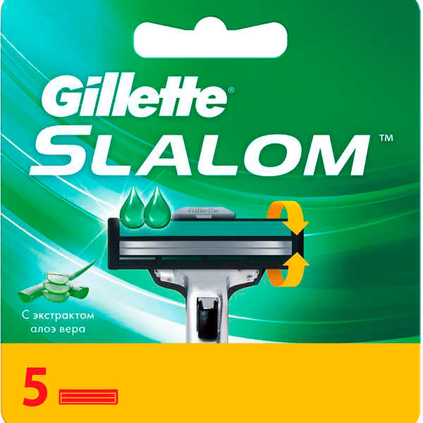 Сменные кассеты для бритья Gillette Slalom