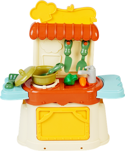 Набор игровой BIGGA Кухня в чемоданчике, 23 предмета, Арт. 907998321