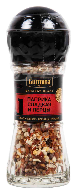 

Приправа Gurmina Паприка сладкая и перцы 37 г