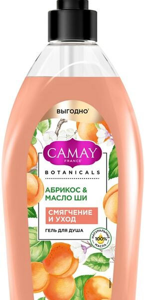 Гель для душа Camay Абрикос и масло ши 750мл