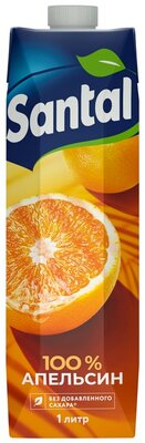 Сок Santal апельсиновый 1 л