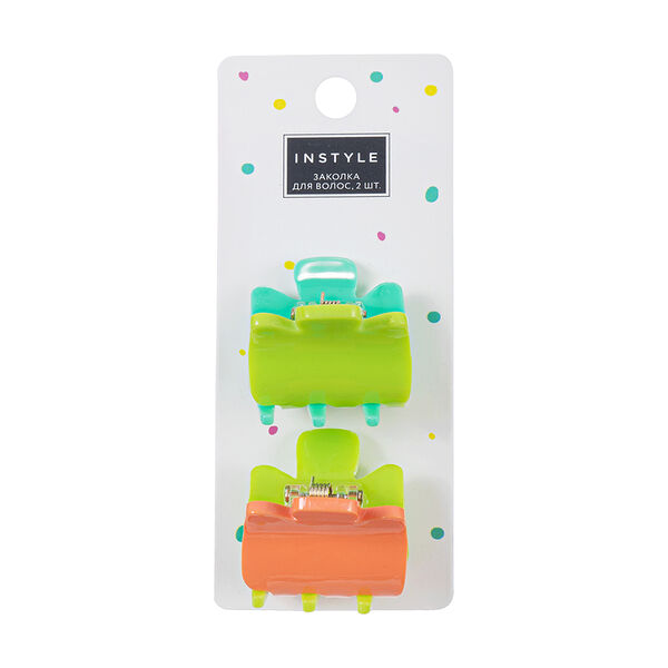 Заколка для волос, INSTYLE, 2 шт., в ассортименте