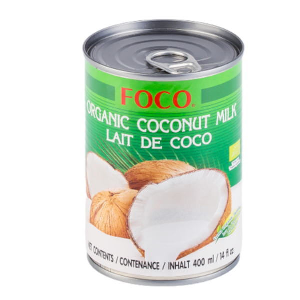 Кокосовое молоко Organic FOCO 10-12% 400 мл