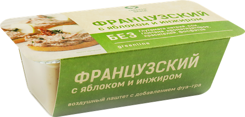 Паштет Французский с яблоком и инжиром 