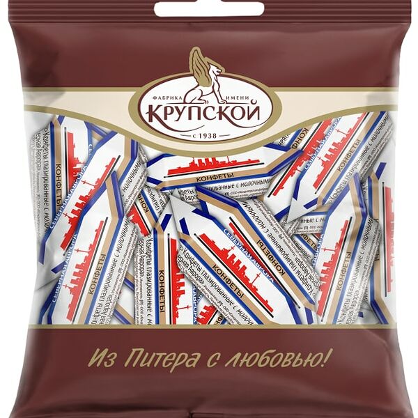 Конфеты Фабрика имени Крупской Северная Аврора 200 г