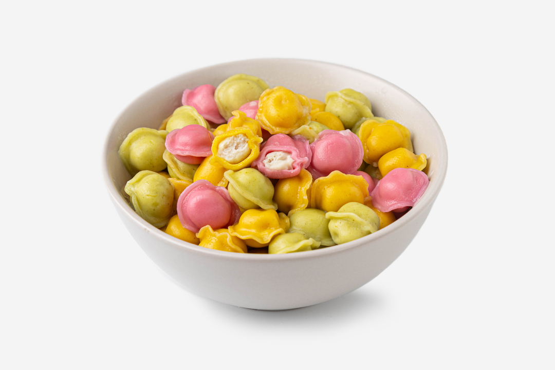

Пельмени ВкусВилл микро с индейкой цветные 500 г