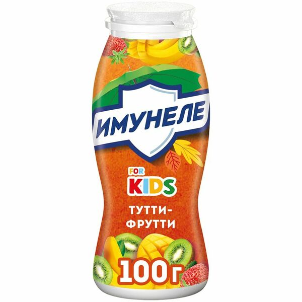Напиток функциональный Имунеле For Kids Тутти-фрутти 1.5% 100 г