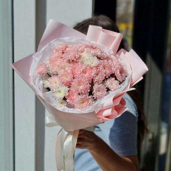 Букет Кустовых Хризантем