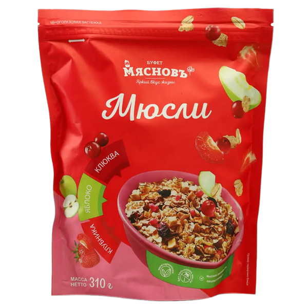 Мюсли мультизлаковые с ягодами МясновЪ Буфет