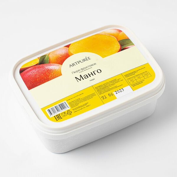 Пюре из манго, заморозка Продукт замороженный