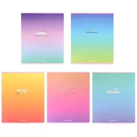 Тетрадь COLLEZIONE Нежный градиент, 48 листов, в клетку, Арт. Т48-4109, в ассортименте