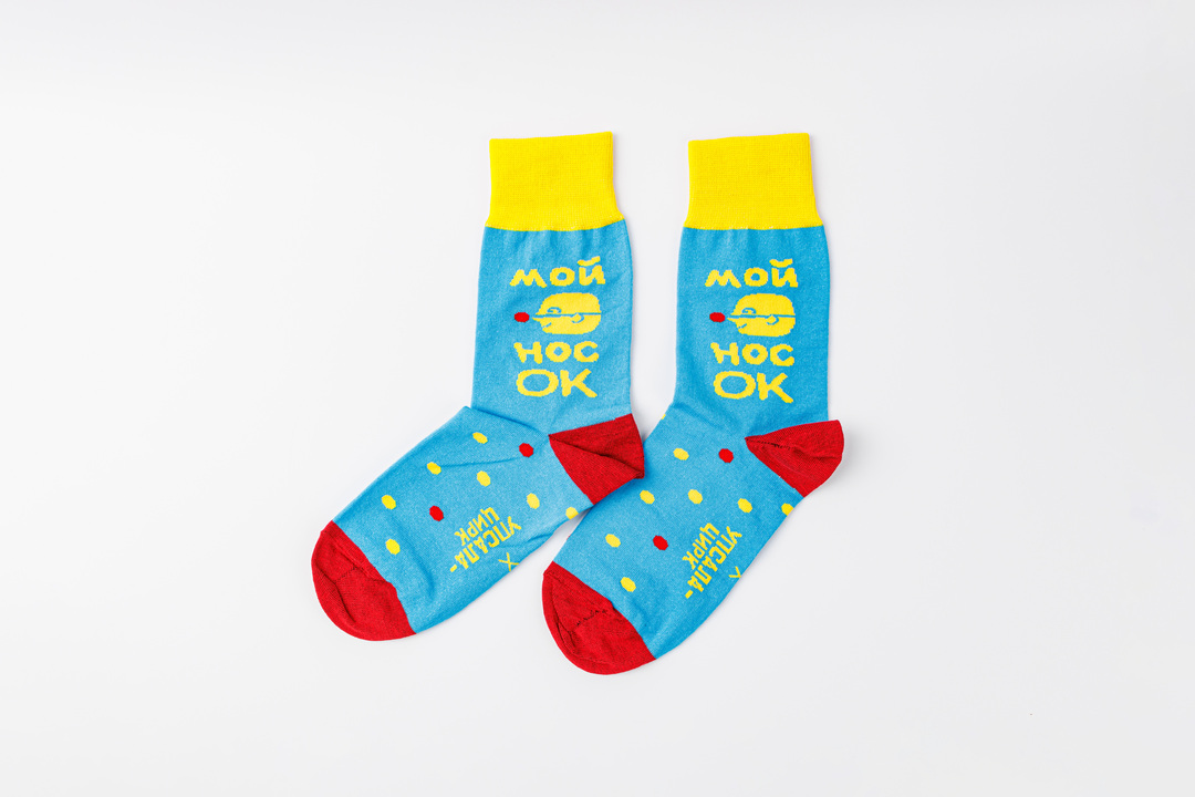 

Носки Какие-то вопросы к носу, р. 38-41